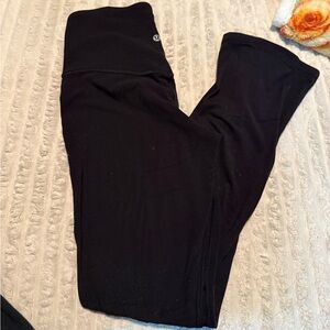 lululemon athletica Black Women's Mini Flare Leggings